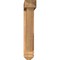 Ekena Millwork Traditional Arts and Crafts Smooth Bracket w/ Offset Brace, Western Red Cedar, 5 1/2"W x 30"D x 30"H BKT0604X30X30TRA03SWR - alternate 4